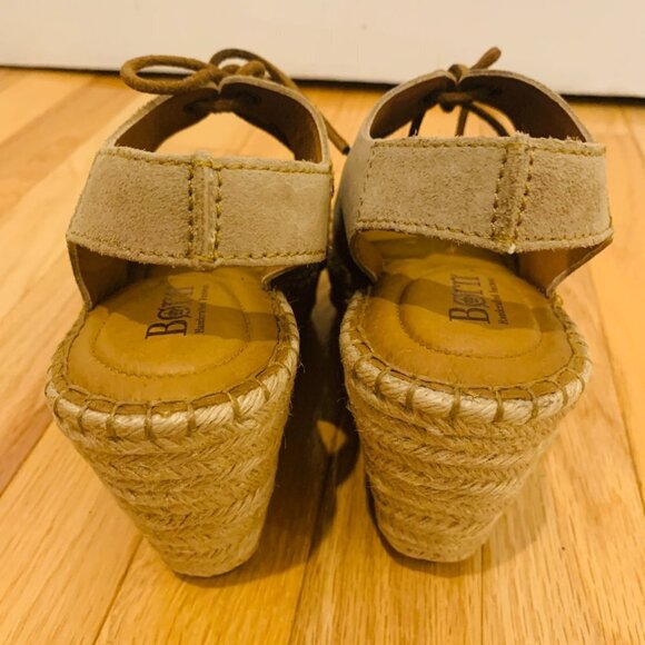 NEW Born Women's Open Toe Wedge Heel Sandal Size 6 - Picture 7 of 12